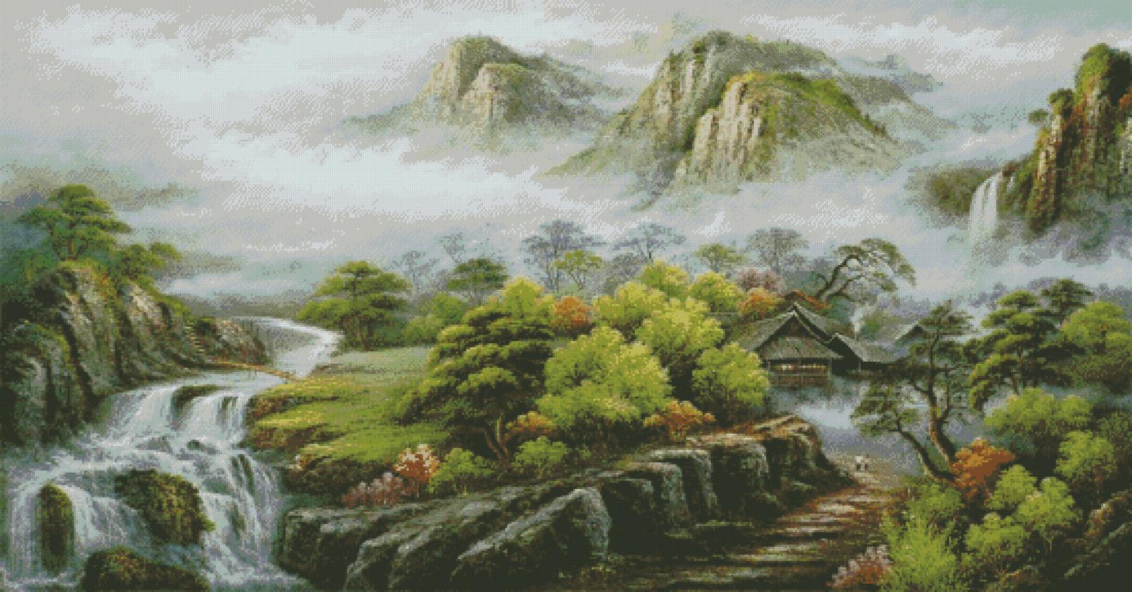 https://dayunoa.oss-cn-beijing.aliyuncs.com/所有图纸/风景图/重绘6548-混绣 山雨人家.jpeg